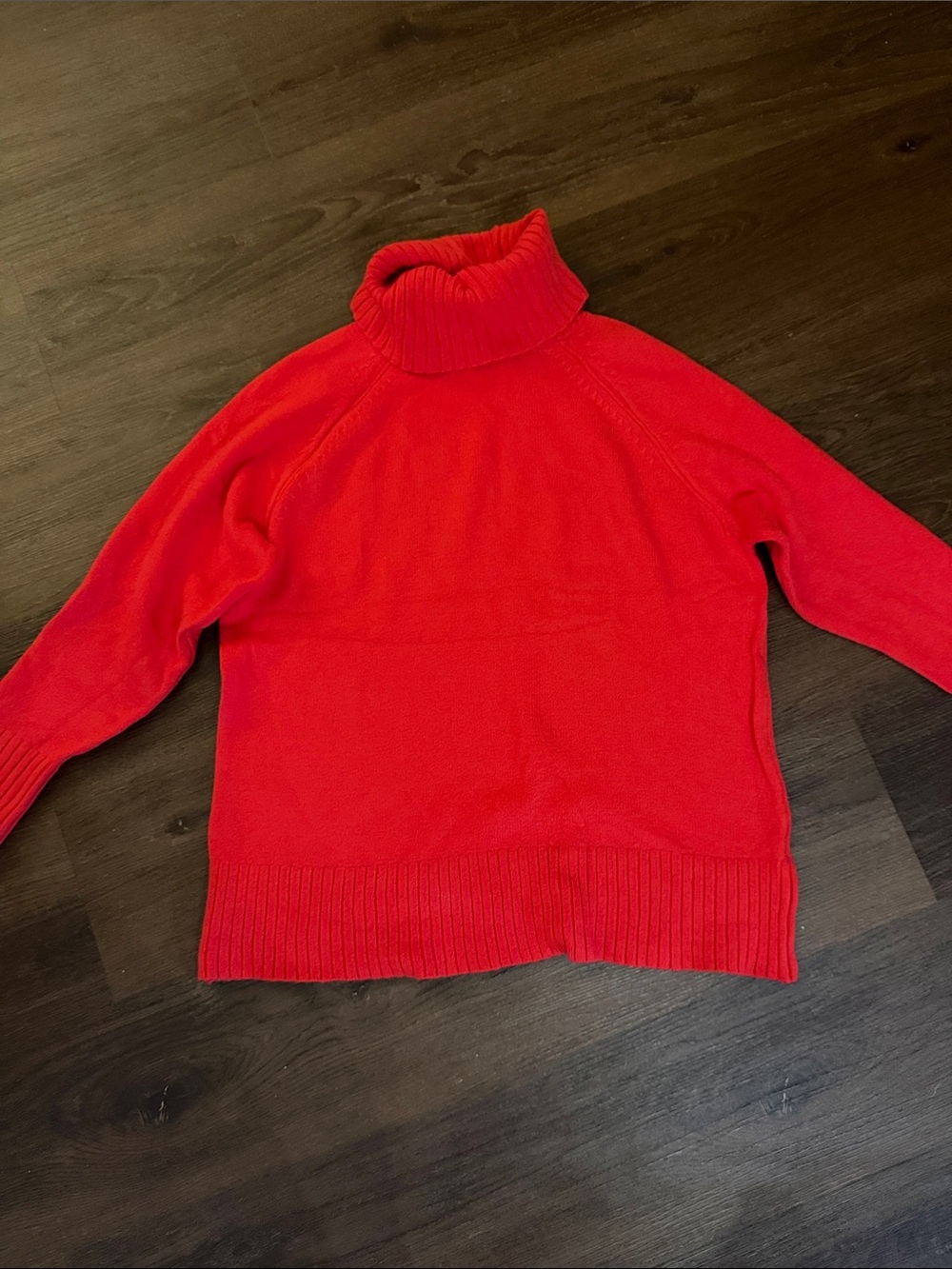 Old Navy Red Turtleneck SoSoft Sweater